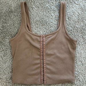 Brown/Mauve Abercombie Tank Top